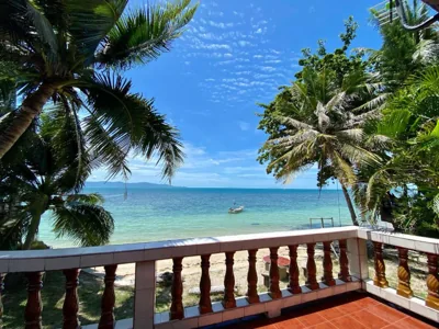 Bungalow con vistas al mar — Rainbow Bungalow Haadrin Koh Phangan